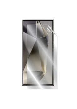 Folie Silicon compatibila Samsung Galaxy S24 Ultra, Auto Repair 24h, Instalare rapida, Hydrogel, Case Friendly, HTPMAG