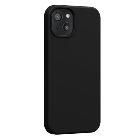 Husa silicon compatibila Apple iPhone 15 Plus Camera SuperProtect, Interior din Microfibra, Negru