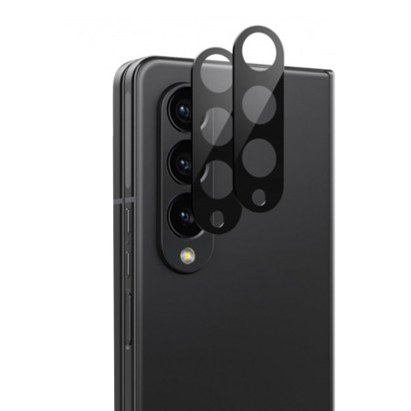 Folie Camera Foto compatibila Samsung Galaxy Z Fold 5, 9H Anti Explozie Securizata, Negru