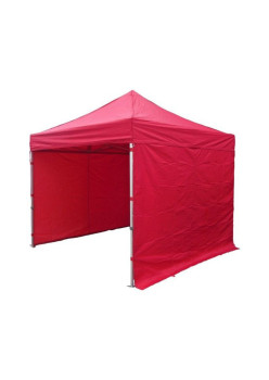 Perete Lateral pentru Cort, material textil oxfort 600D, 12 m, Rosu
