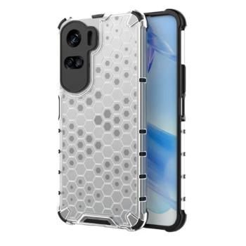 Husa antisoc compatibila Honor 90 Lite, Honeycomb AirBag, Gri