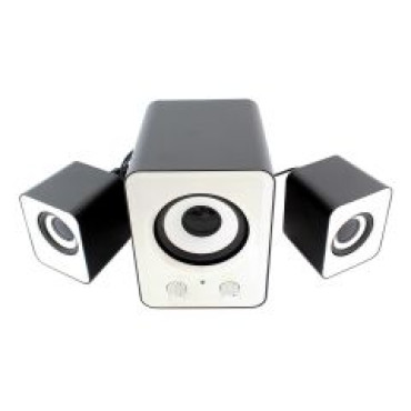 Boxe Stereo 2.1, Conectare USB & Jack, 5W + 2 x 3W