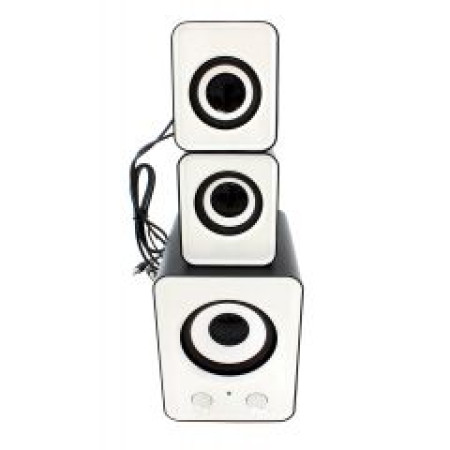 Boxe Stereo 2.1, Conectare USB & Jack, 5W + 2 x 3W