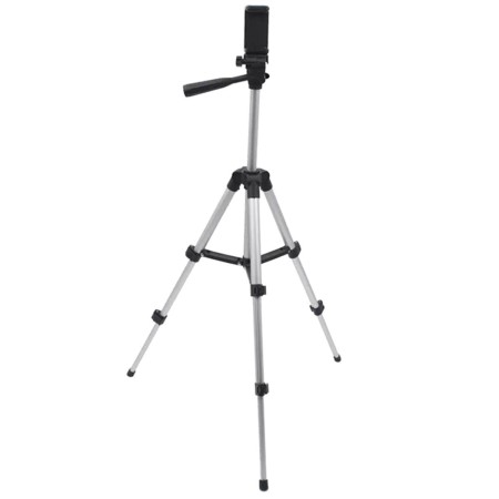 Trepied fotografic din aluminiu, compact, cu suport mobil 3D + Telecomanda Bluetooth