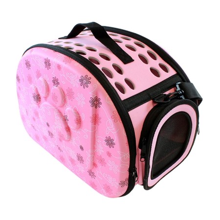 Geanta de Transport pentru Caine sau Pisica culoare Roz, marime XXL AG644H