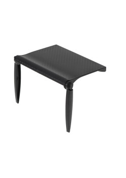 Etajera TV / Monitor, reglabila, 15.5 x 11.5 cm, ABS, Negru