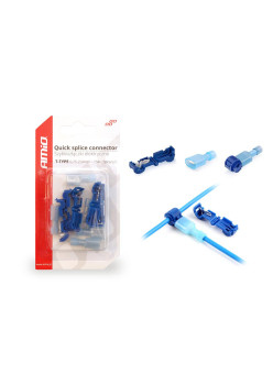 Cuplaje electrice pentru imbinari rapide de tip-T 0,75 - 2,5mm2, 15A, 5buc blister