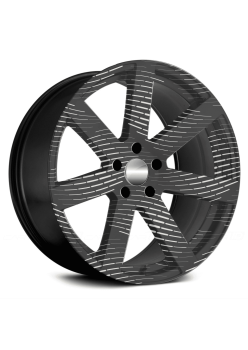 Folie personalizare jante auto set 4 bucati model FJT-23, diametru 60 cm, imprimare EcoSolvent, adeziv rezistent exterior