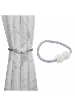 Bratara magnetica de prindere perdele/draperii, model PEARLS