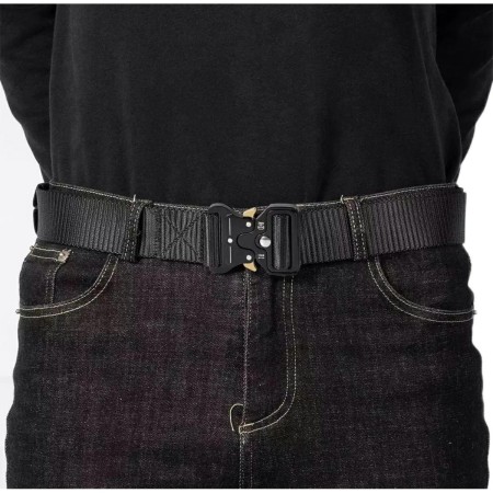 Curea Tactica pentru pantaloni, culoare Neagra cu catarama Neagra