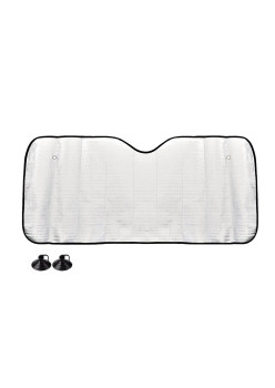 Parasolar auto parbriz din spuma 150x80 cm, Argintiu