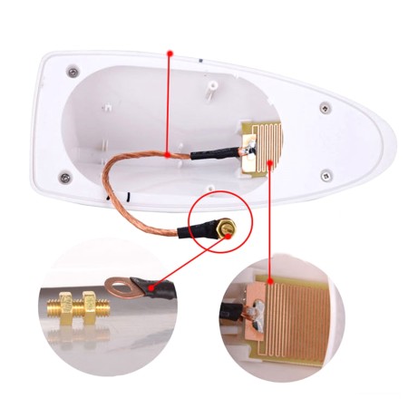 Antena auto activa AM - FM tip 