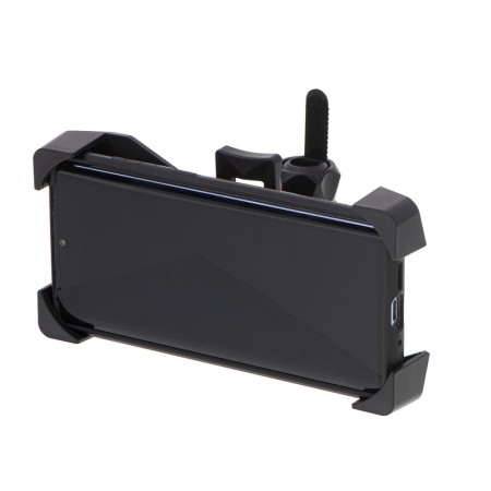 Suport Telefon cu 4 Brațe, Montaj pe Motocicletă sau Bicicletă, Fixare Reglabilă, Compatibil Universal, Negru