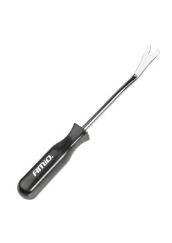 Unealta extractoare pentru cleme tapiterie, clipsuri, saibe, nituri, stifturi, maner din plastic, lungime totala 20,5 cm