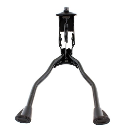 Cric bicicleta cu picior dublu, culoare neagra