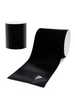 Banda impermeabila pentru reparatii tevi piscina sau instalatii sanitare, dimensiune 150 x 10 cm, culoare neagra