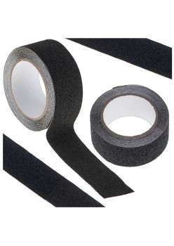 Banda de protectie Anti-Alunecare, autoadeziva, culoare Negru, dimensiune 5m x 5cm