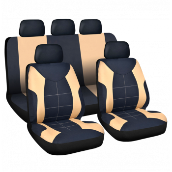 Set huse scaun auto ieftine, Universale 9 piese, model ELEGANCE