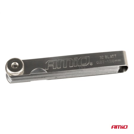 Lera din otel calit, masurare 0,02 -> 1 mm, 32 de lame