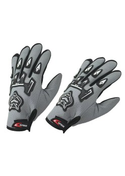 Manusi cu elemente de protectie, cu destinatie Moto, ATV, SSV, QUAD, culoare Gri