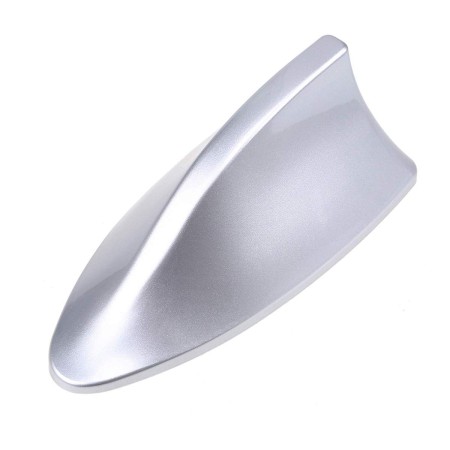 Ornament Auto Universal Tip "Shark Tail" pentru Plafon – Design Sport, Argintiu, Montaj Rapid