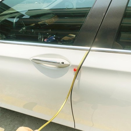 Rola Ornament autoadeziv, 4mm x 15m, culoare Crom GOLD