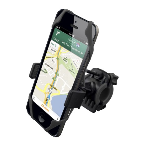Suport universal pentru smartphone, model RIDER, montaj pe bicicleta