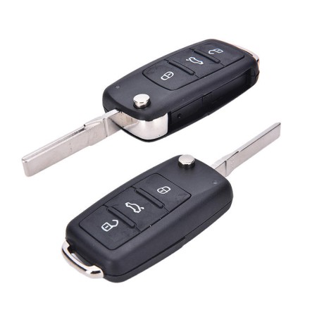 Modul Închidere Centralizată cu Telecomandă Tip VW/Skoda, Ieşire Sirenă, Ridicare Geamuri, 2 Chei Incluse
