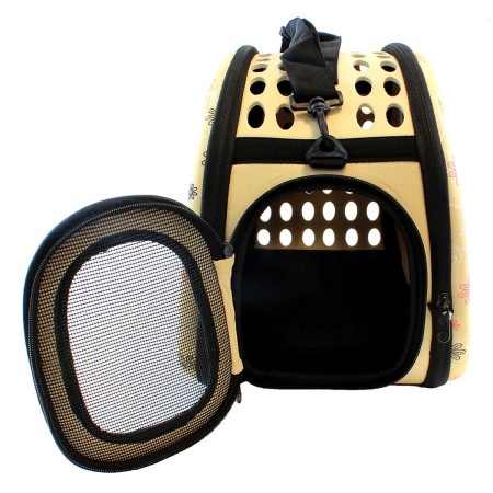 Geanta de transport pentru caine sau pisica culoare Beige AG644T