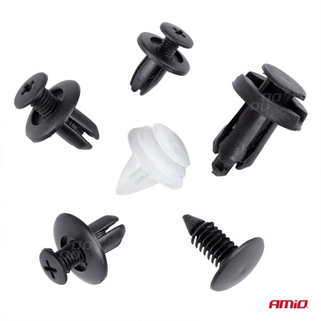 Set cleme - clipsuri reconditionare auto, 100 piese, diferite modele