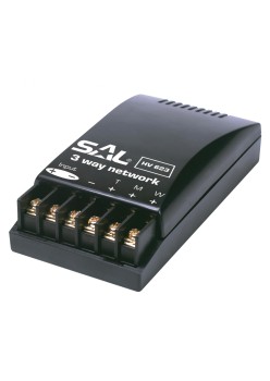 Filtru frecventa cu 3 cai, 4 Ohm, 200W, in carcasa de plastic neagra