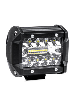 Proiector LED pentru Off-Road, ATV, SSV, putere 60W, culoare 6500K, tensiune 9-36V, dimensiuni 95 x 74 x 55 mm