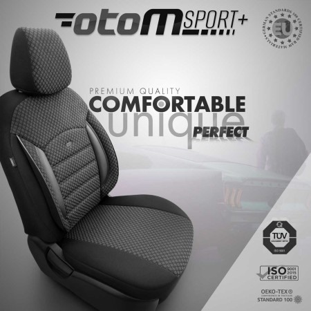Set huse scaun auto PREMIUM, Universale, nefractionate, OTOM SPORT PLUS 101