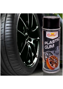 Spray Vopsea Cauciucata pentru Jante, culoare Neagra, 400ml, Champion Color