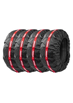 Set 4 huse de protectie din poliester pentru depozitarea anvelopelor