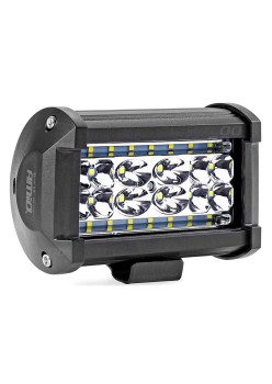 Proiector LED pentru Off-Road, ATV, SSV,  culoare 6500K, 28 LED-uri, tensiune 9 - 36V, dimensiune 136 x 80 mm