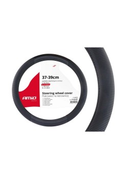 Husa volan neagra model Relax SWC-24-M (37-39cm)
