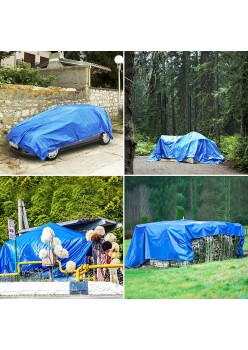 Prelata Impermeabila cu ochiuri metalice de prindere, dimensiune 3,0m x 4,0m, densitate 100g/m2, culoare Verde
