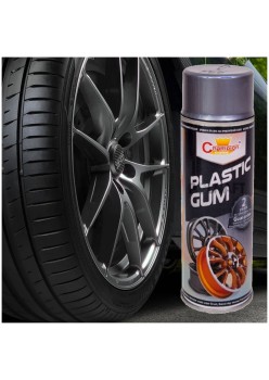 Spray Vopsea Cauciucata pentru Jante, culoare Argintiu, 400ml, Champion Color