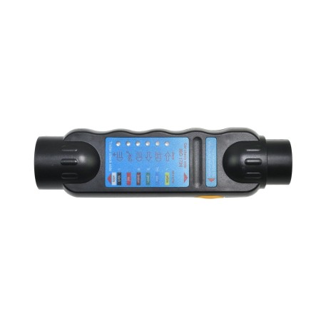 Tester Profesional pentru prize, fise si instalatii electrice remorca cu adaptoare 13/7 si 7/13