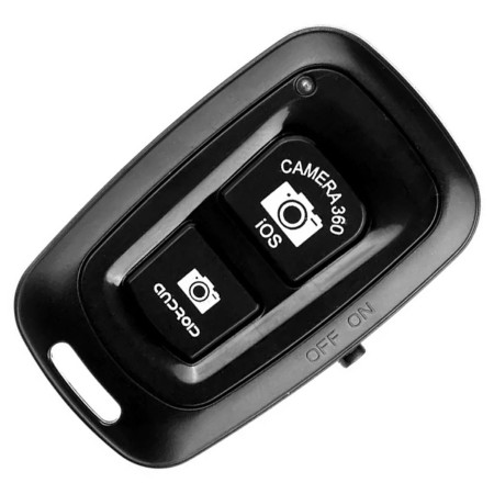 Trepied fotografic din aluminiu, compact, cu suport mobil 3D + Telecomanda Bluetooth