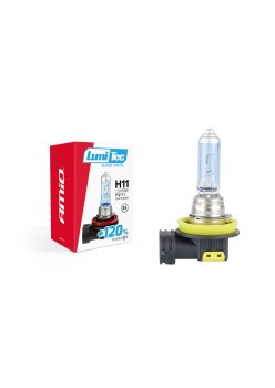 Bec halogen H11 12V 55W LumiTec SuperWhite + 120%