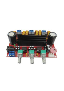 Kit amplificator 2.1, Clasa D, putere 2 x 50W + 100W, TPA3116D2