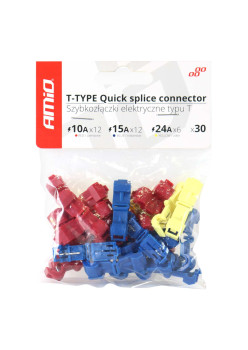 Cuplaje electrice pentru imbinari rapide de tip T,  mix cutie de 30 buc