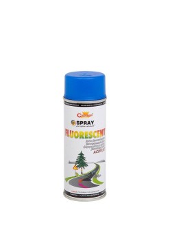 Spray Vopsea Fluorescent 400ml Albastru Champion Color