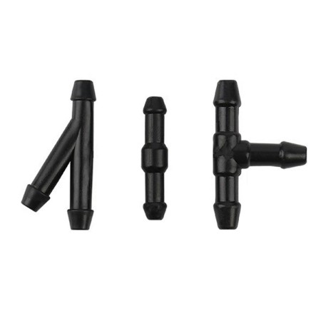 Set Universal cu 2 diuze spalare parbriz + furtunuri si accesorii de montaj