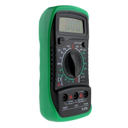Multimetru digital cu afisaj LCD, cu carcasa de protectie antisoc
