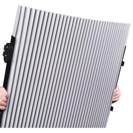 Parasolar Auto Retractabil Acordeon, 65x150 cm – Protecție Solară Compactă și Rapid de Montat