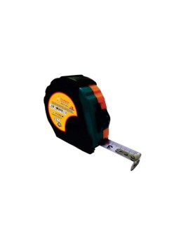 Ruleta cu protectie din cauciuc, lungime 10m, cu buton blocaj si magnet