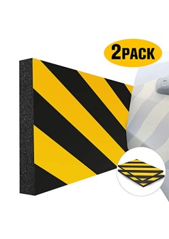 Set 2 placi de protectie coliziune portiera auto pentru garaje sau parcari, 50 x 10 cm